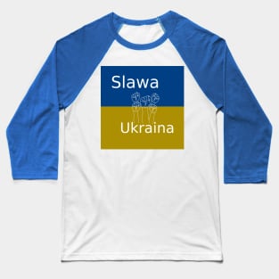 Slawa Ukraina Baseball T-Shirt